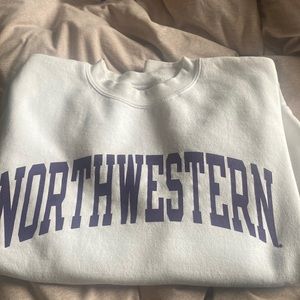 Northwestern champion crewneck